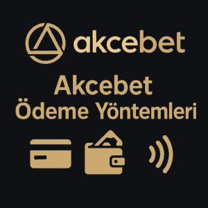 Akcebet ödeme seçenekleri